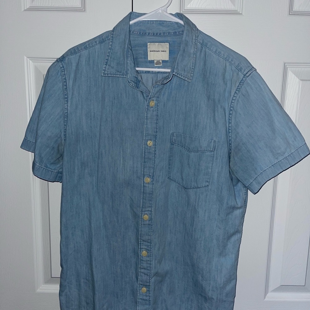 American Eagle Men’s Short Sleeve Button Down